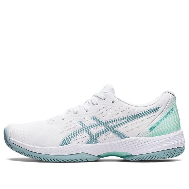 (WMNS) ASICS Solution Swift FF 'White Smoke Blue' 1042A197-104