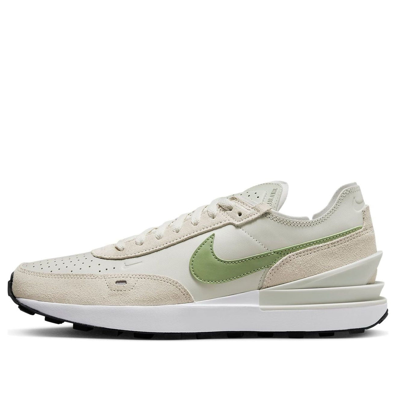 Nike Waffle One Leather 'Light Bone Oil Green' DX9428-002