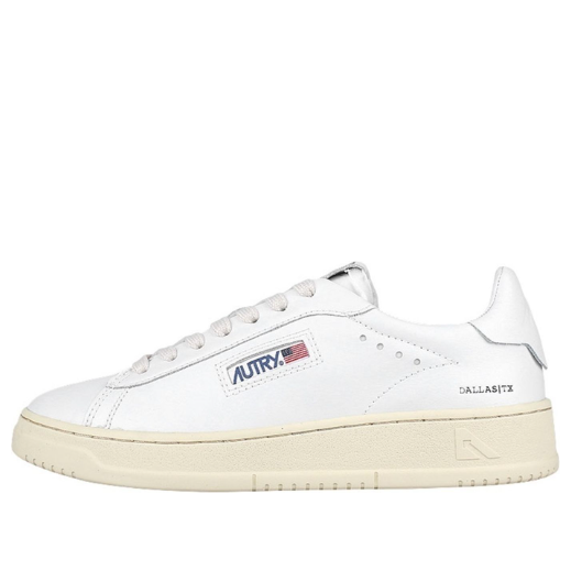 Autry Dallas Leather Low 'White Cream' ADLM-NW01