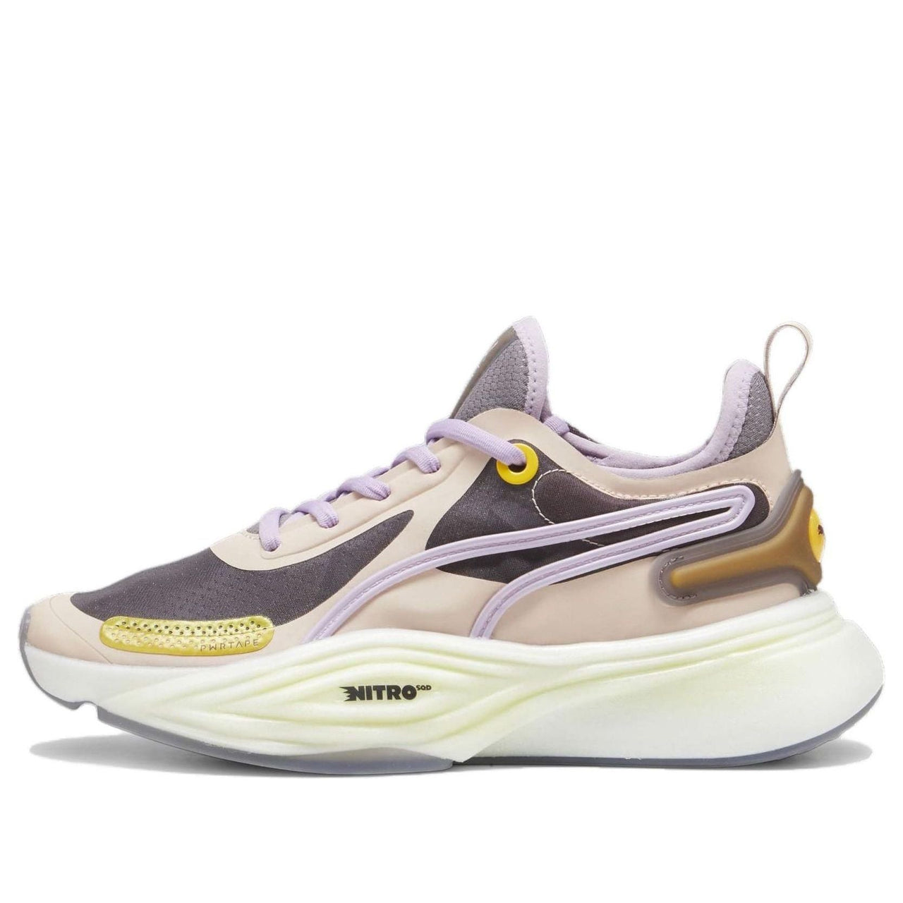 (WMNS) PUMA PWR NITRO SQD Training Shoes 'Pink Grey White' 379570-02