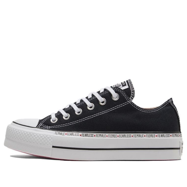 (WMNS) Converse Chuck Taylor All Star Lift Low 'Fierce Fearless Female' 569262C