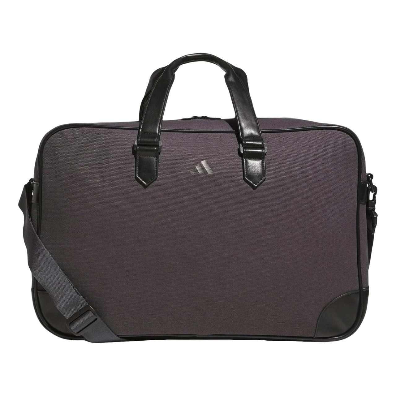 adidas Three Stripes Boston Bag 'Grey Six Black' KF9358
