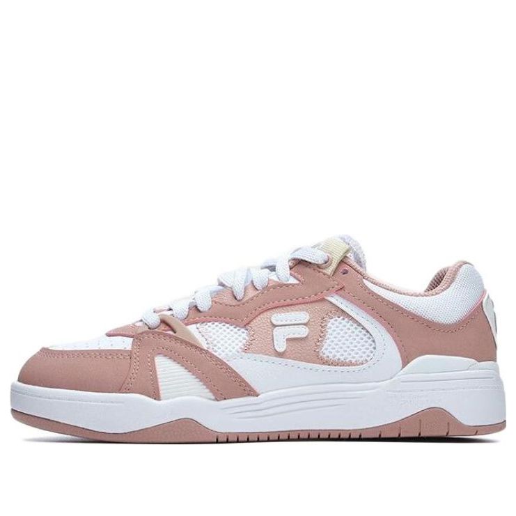 (WMNS) FILA FUSION Smash Basketball Sneakers 'Pink White' T12W323201FWM