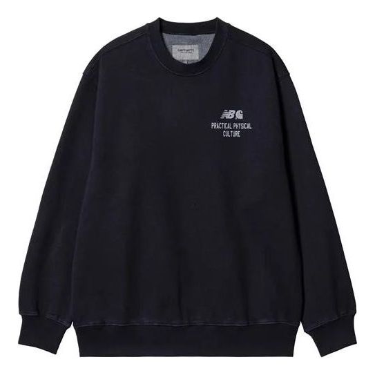 New Balance x Carhartt WIP Crew Sweatshirt 'Eclipse' MT21577-ECL