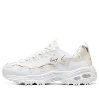 (WMNS) Skechers D'lites 1.0 Marathon Running Shoes 'White' 896242-WHT