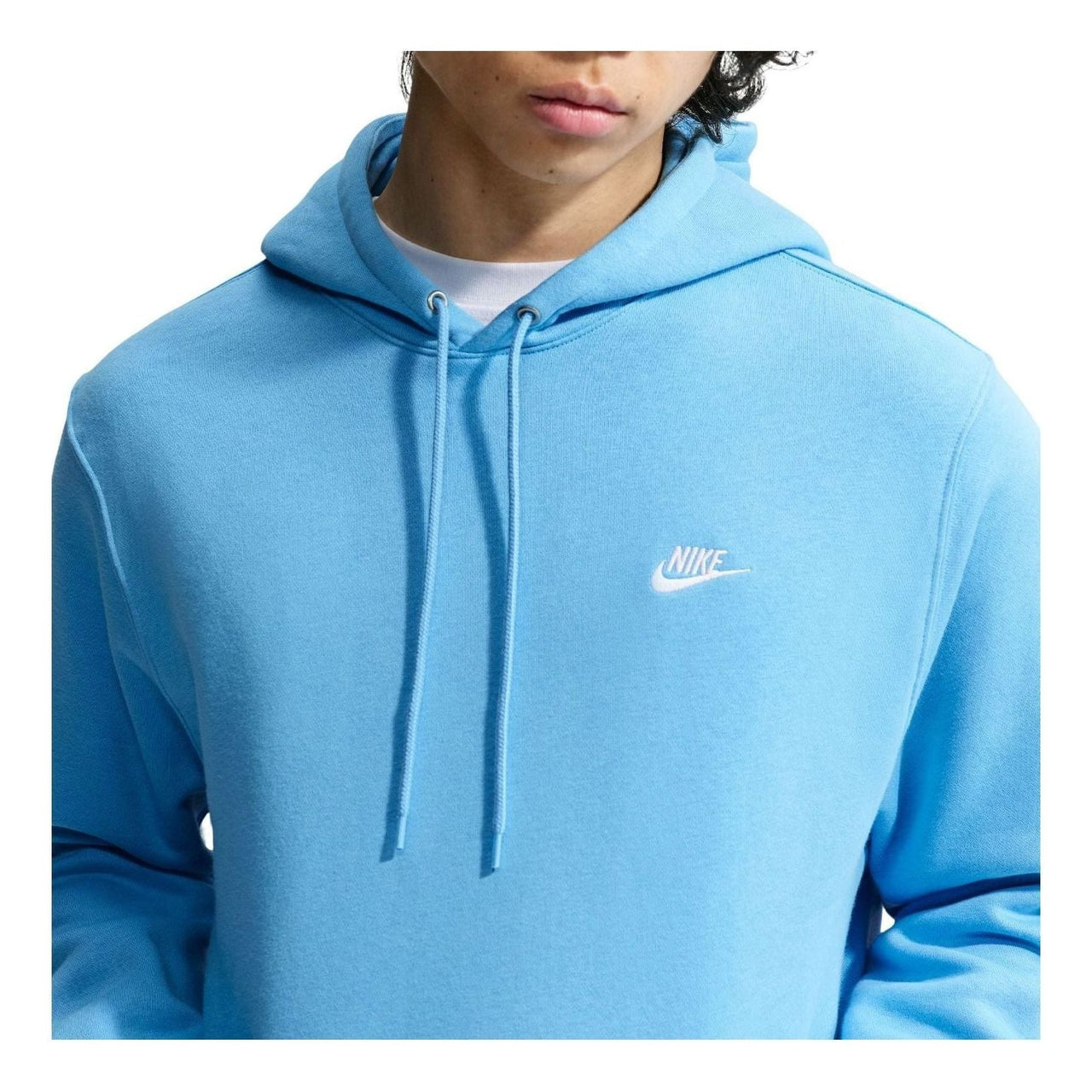 Nike Club Fleece Hoodie 'Football Blue White' FN3859-497
