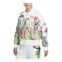 (WMNS) Nike Sportswear Artist Collection Bomber Jacket Asia Sizing 'Sail White' HF4688-133