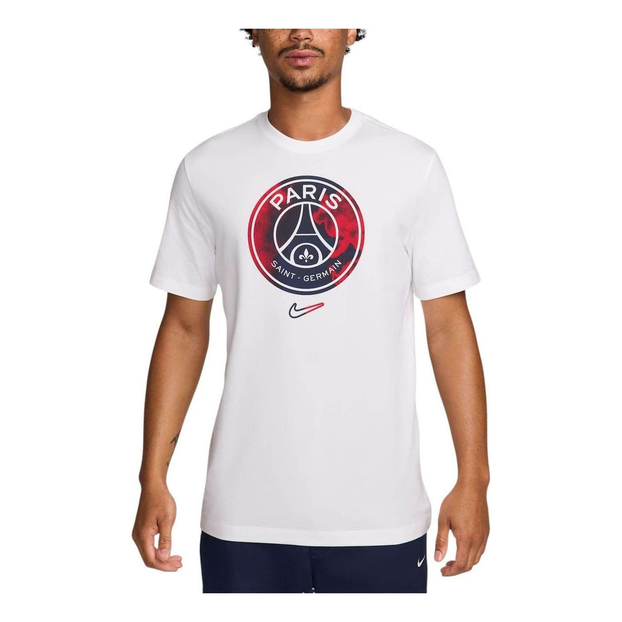 Nike Paris Saint-Germain 24/25 Crest T-shirt 'White' FV8558-100