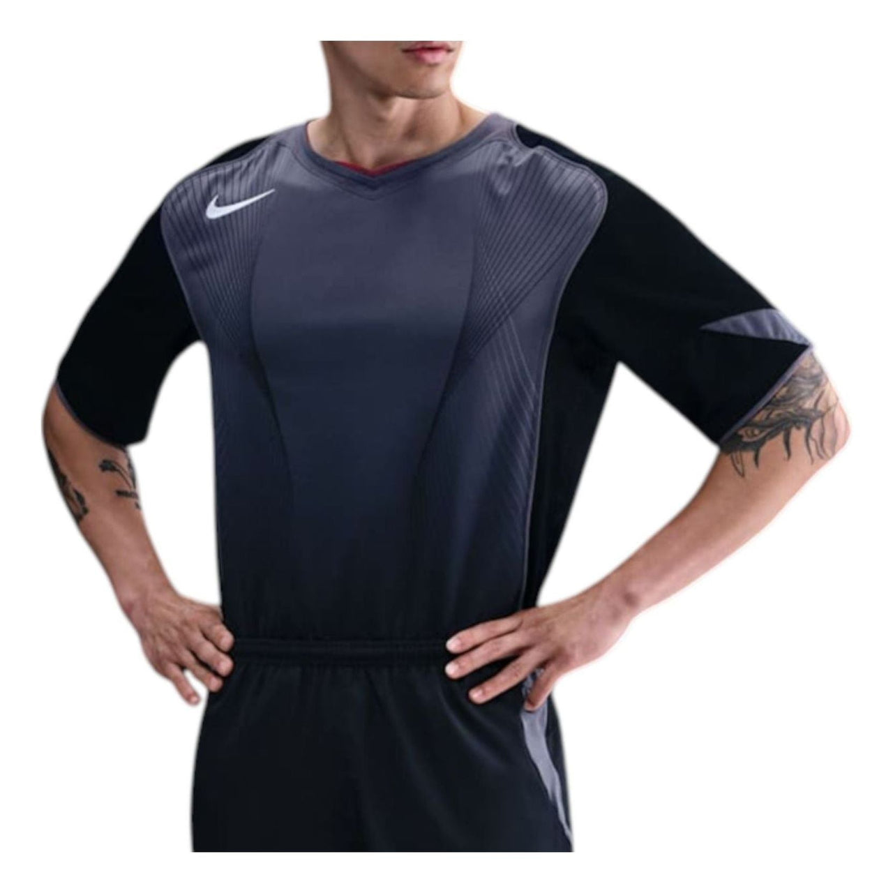 Nike Total 90 Dri-FIT Soccer Jersey 'Black Light Graphite' HV1183-010