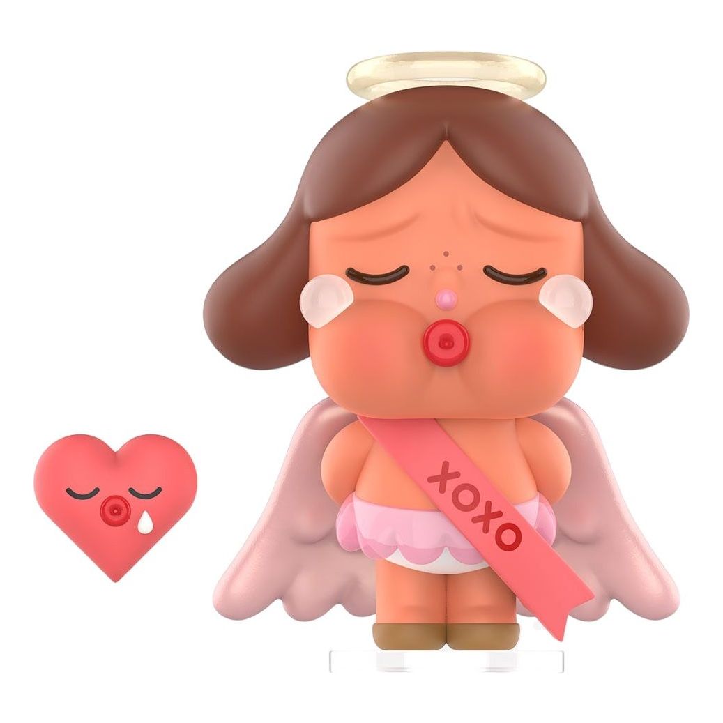 Pop Mart CryBaby Crying For Love Figures 'Kiss Kiss-Angel Vers.' PPMT-2501-0049-KKAV