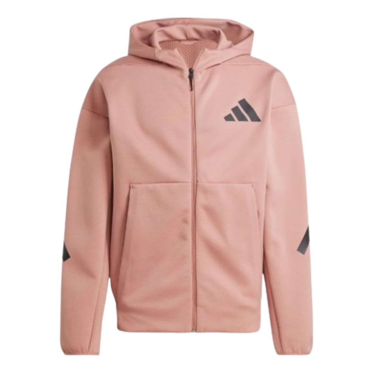 adidas Z.N.E. Full-Zip Hooded Track Jacket Asia Sizing 'Pink' JD2908