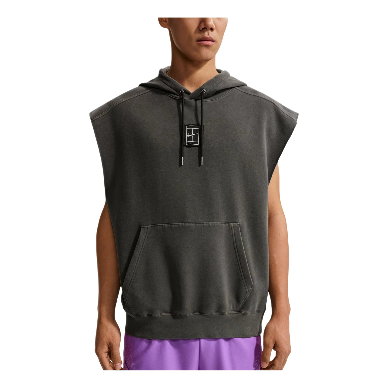 Nike Court Slam Hoodie Asia Sizing 'Anthracite' IF1939-060