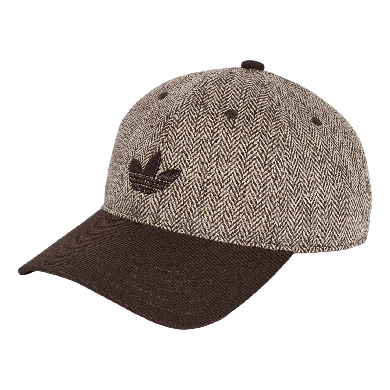 adidas Tweed Baseball Cap 'Aurora Coffee Bliss' KX1649