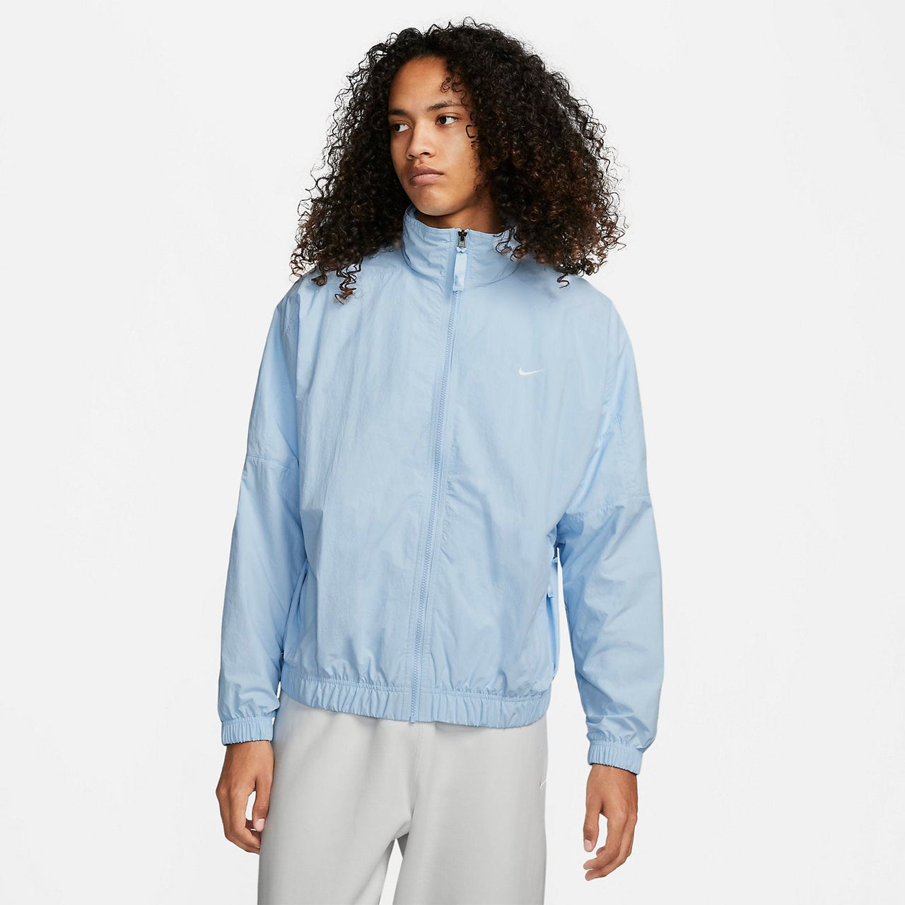 Nike Sportswear Solo Swoosh Track Jacket 'Celestine Blue' DQ5200-441