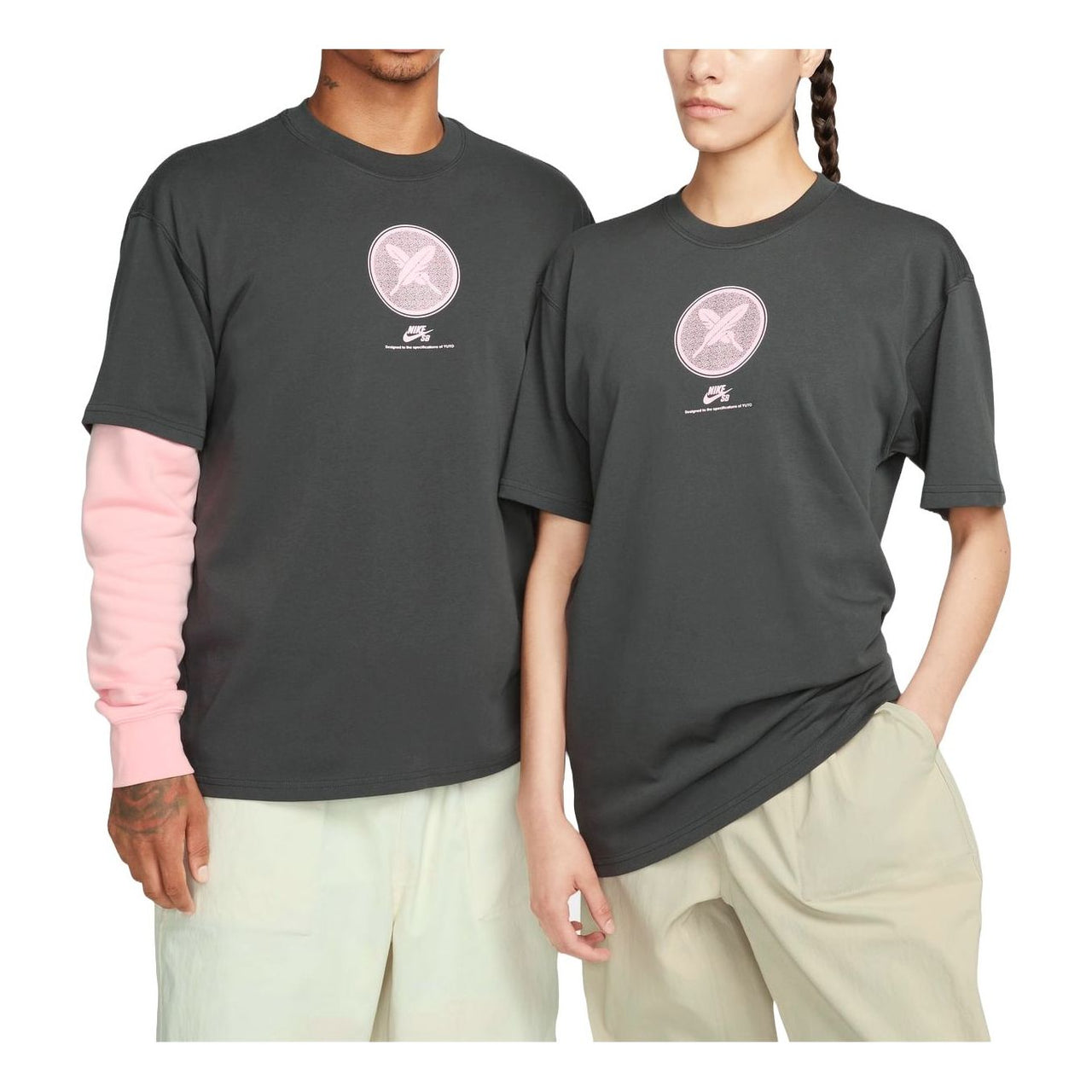 Nike SB Yuto Max90 Skate T-Shirt Asia Sizing 'Black' FN0670-060