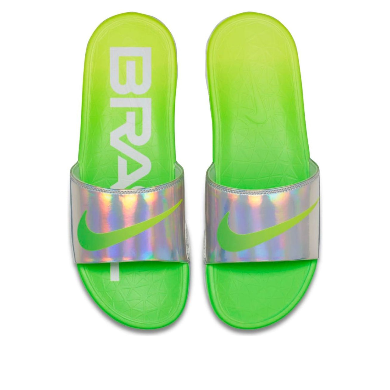 Nike Benassi Solarsoft Olyfed 'Yellow Green' 835553-371