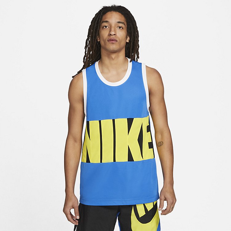 Nike Dri-FIT Classic Basketball Jersey Tank Top 'Blue' DA1041-403