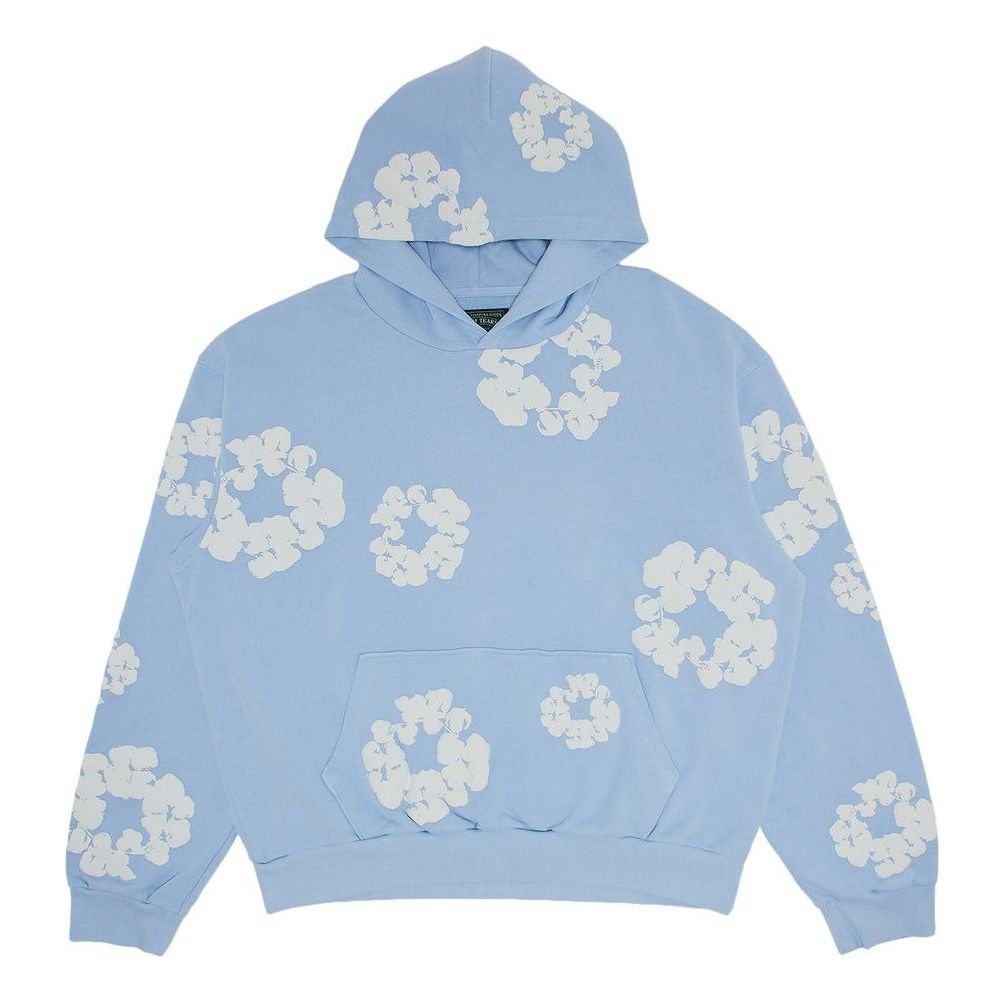 Denim Tears The Cotton Wreath Hoodie 'Powder Blue' FW24THD0682