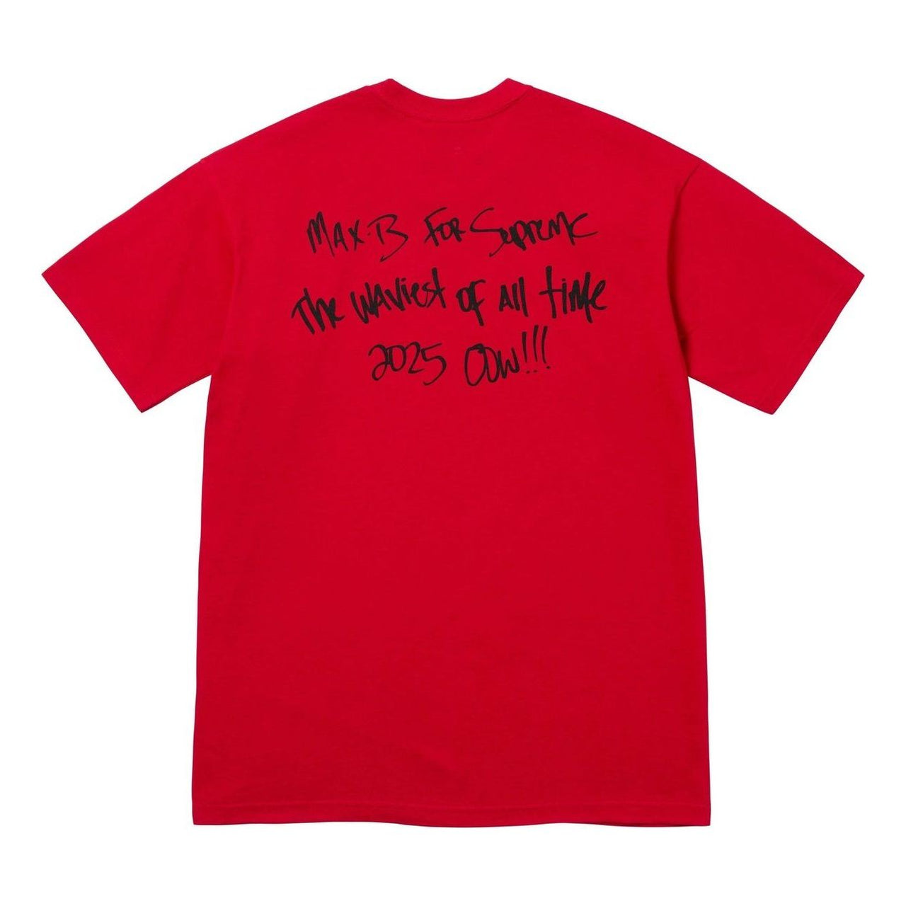Supreme Max B T-Shirt 'Red' SS25T21-RED
