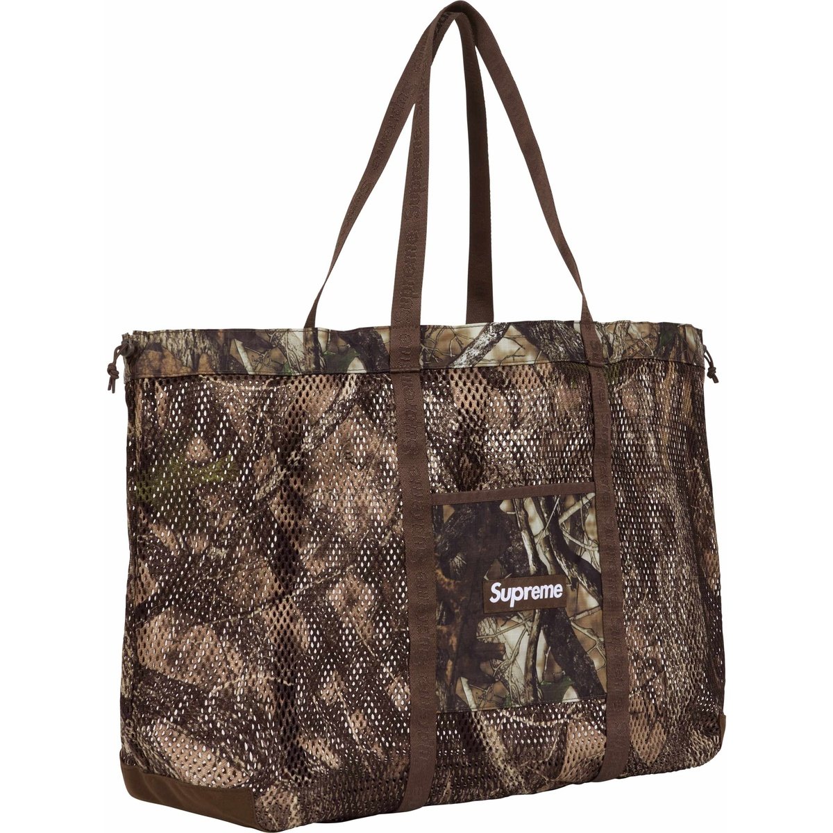 Supreme Mesh Tote Bag SS25 'TrueTimber Kanati Camo' SS25B29-TRUETIMBER-KANATI-CAMO
