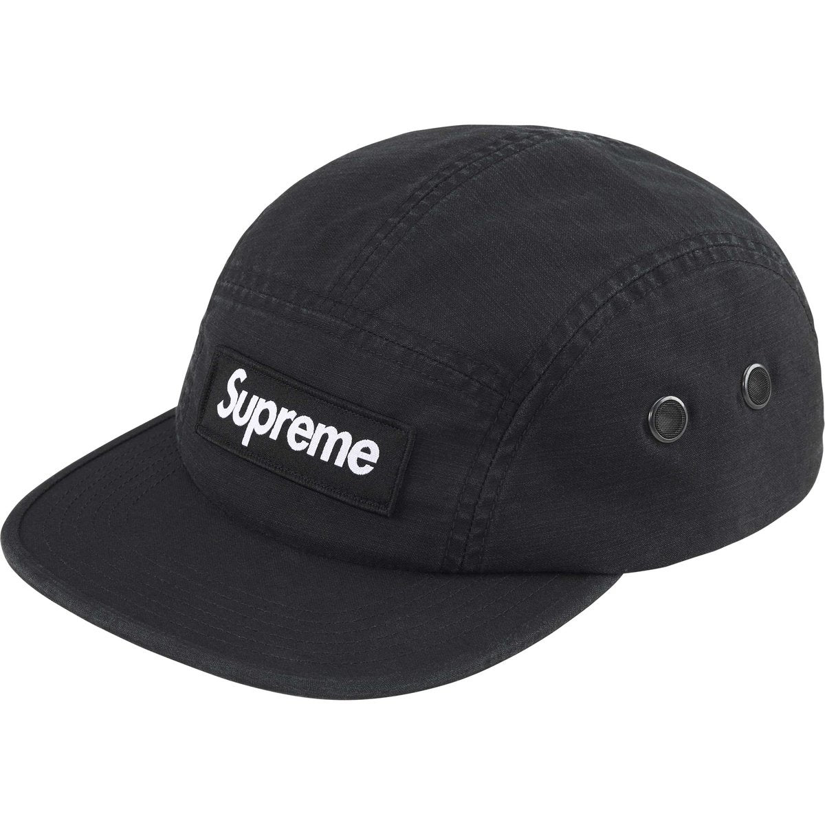 Supreme Military Camp Cap 'Black' SS25H33-BLACK