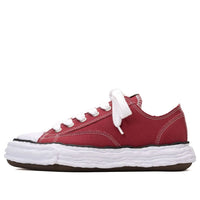 Maison MIHARA YASUHIRO Peterson 23 OG Sole Canvas Low 'Bordeaux' A11FW702-BORDEAUX