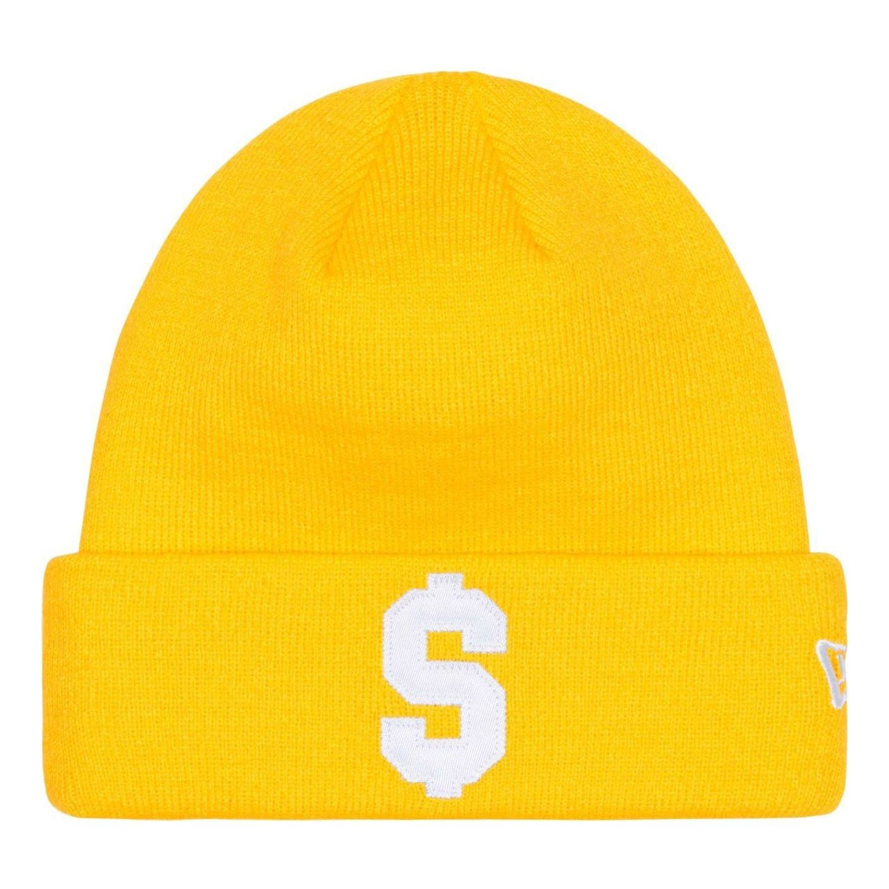 Supreme New Era $ Beanie SS24 'Yellow' SUP-SS24-2493