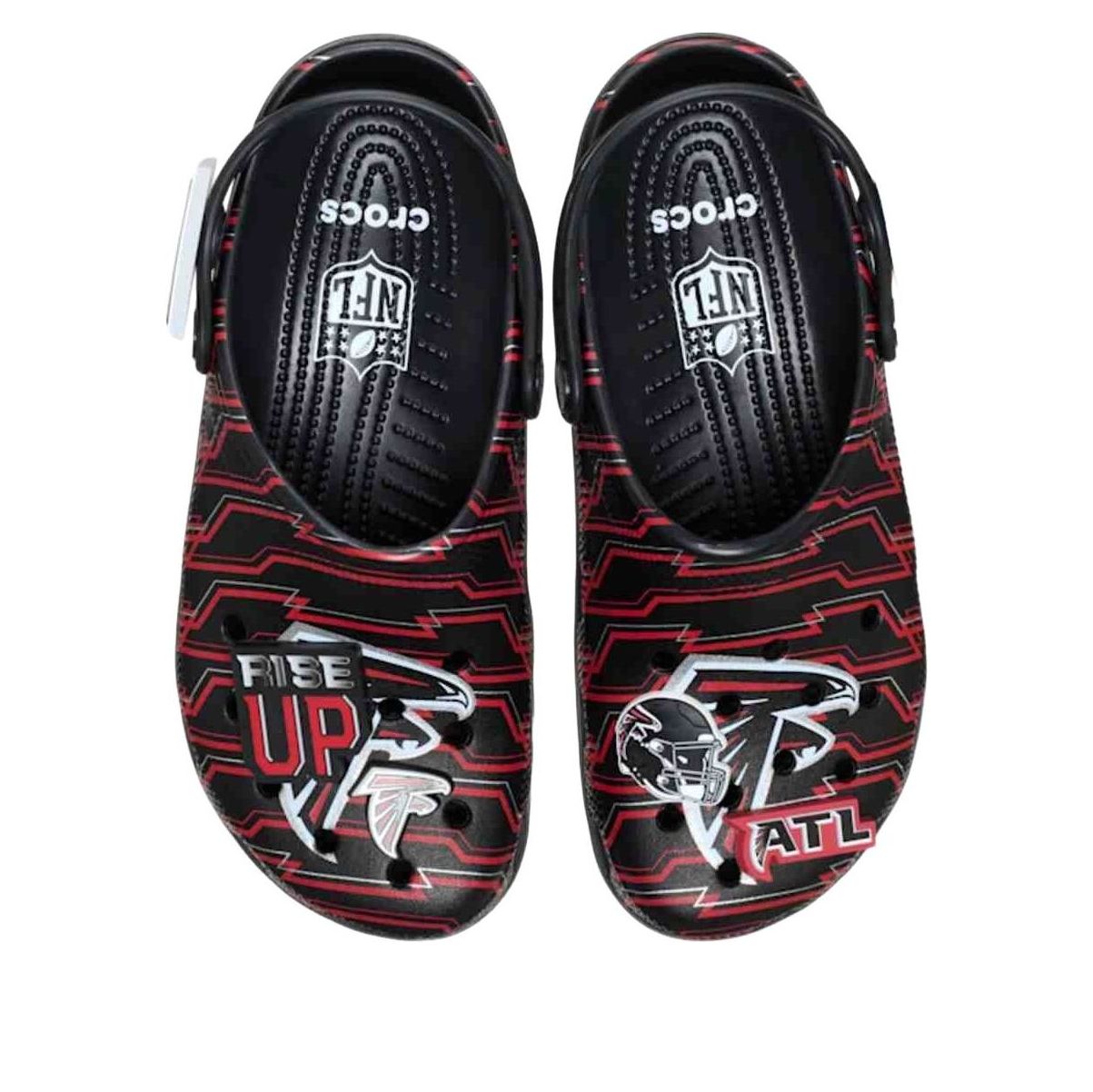 Crocs x NFL Classic Clog Atlanta Falcons 'Black Red' 213165-90H