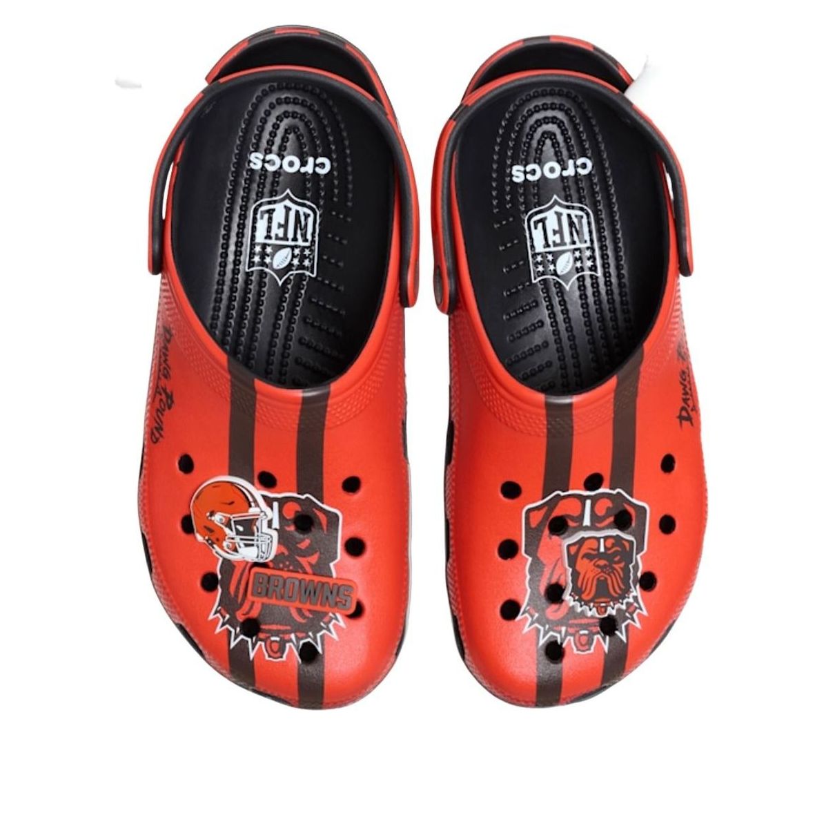 Crocs x NFL 26 Classic Clog Cleveland Browns 'Red' 212741-90H