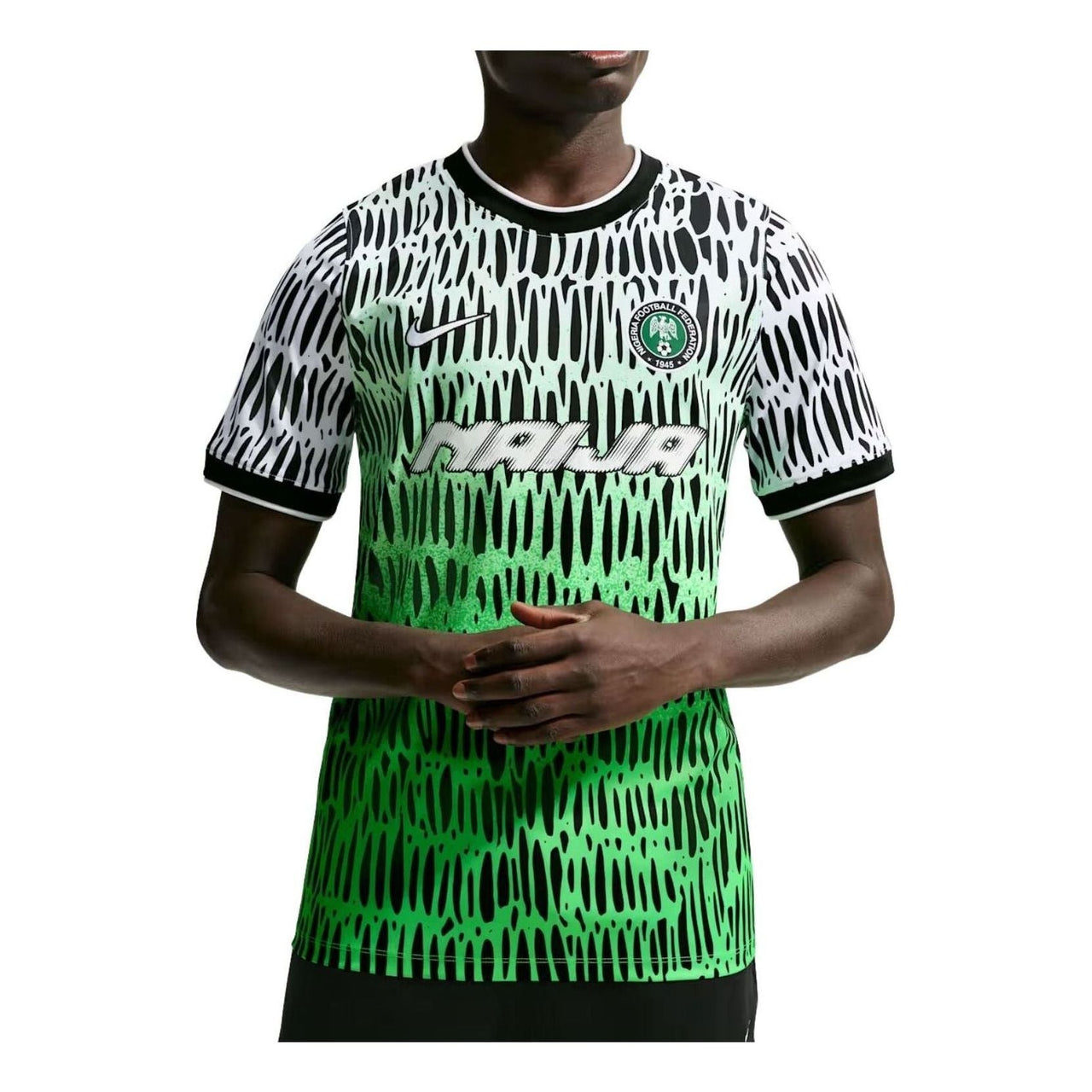 Nike x Nigeria x Slawn Dri-FIT Academy Pro T-Shirt 'Black' IH1686-010