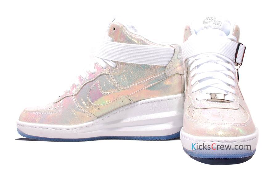 (WMNS) Nike Lunar Force 1 Sky Hi Prm QS 'Iridescent' 704518-100