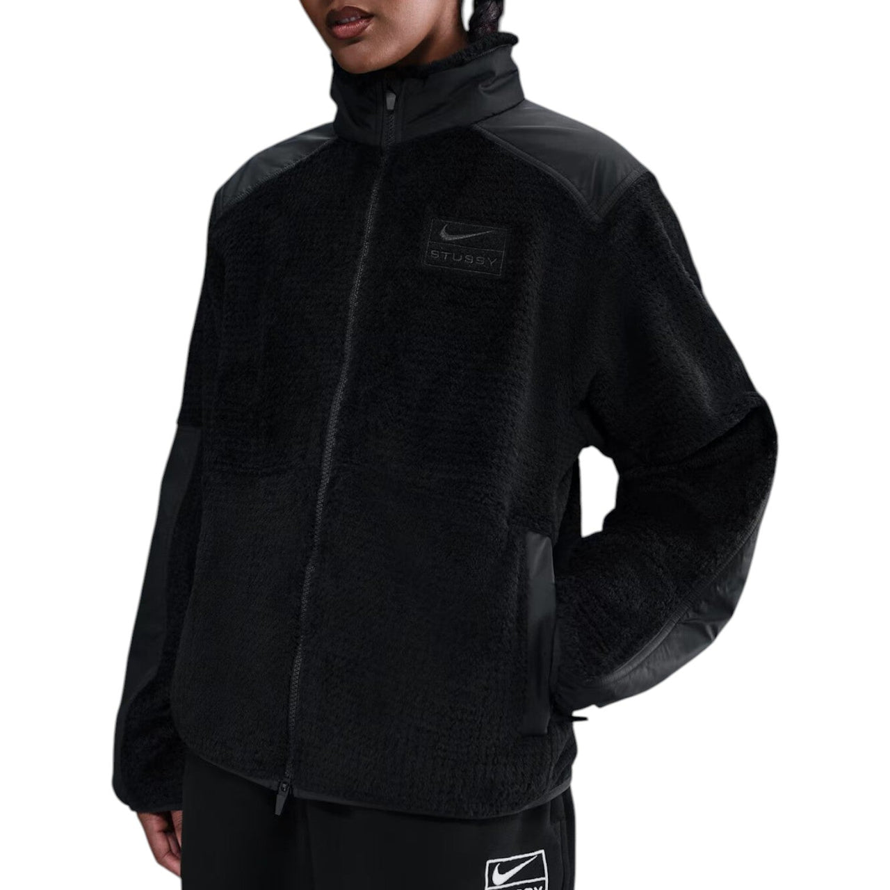Nike x Stussy Tactical Lightweight Full-Zip Jacket 'Black' HQ8524-010