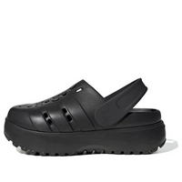 (WMNS) adidas Adilette Clog Platform 'Black' JP9577