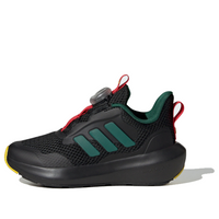 (PS) adidas Fortarun 3.0 Boa 'Black Red' JI2197
