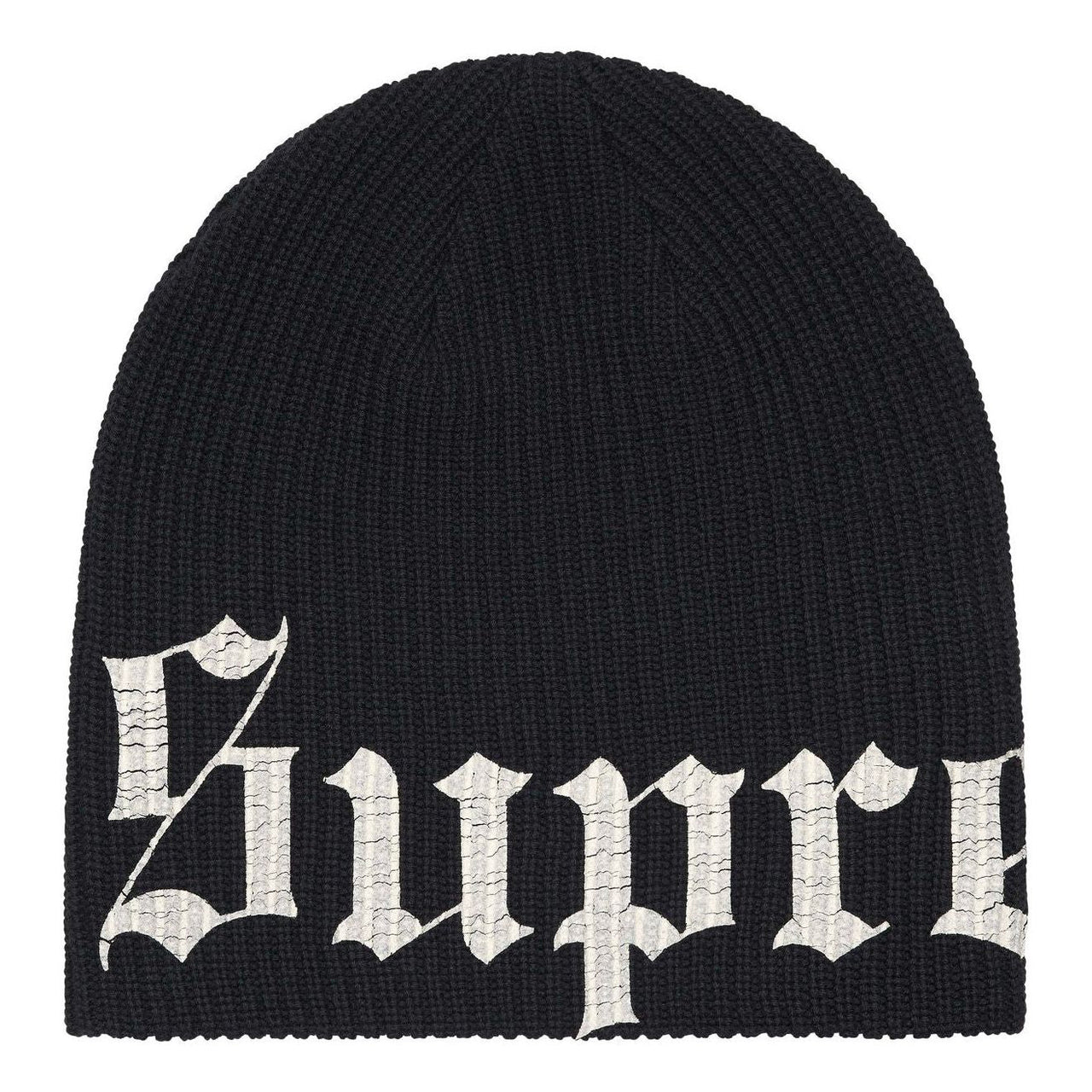 Supreme Old English Printed Beanie 'Black' SS25BN13-BLACK