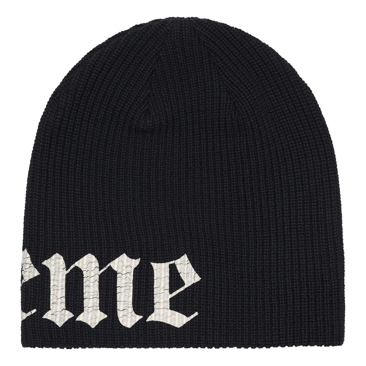 Supreme Old English Printed Beanie 'Black' SS25BN13-BLACK