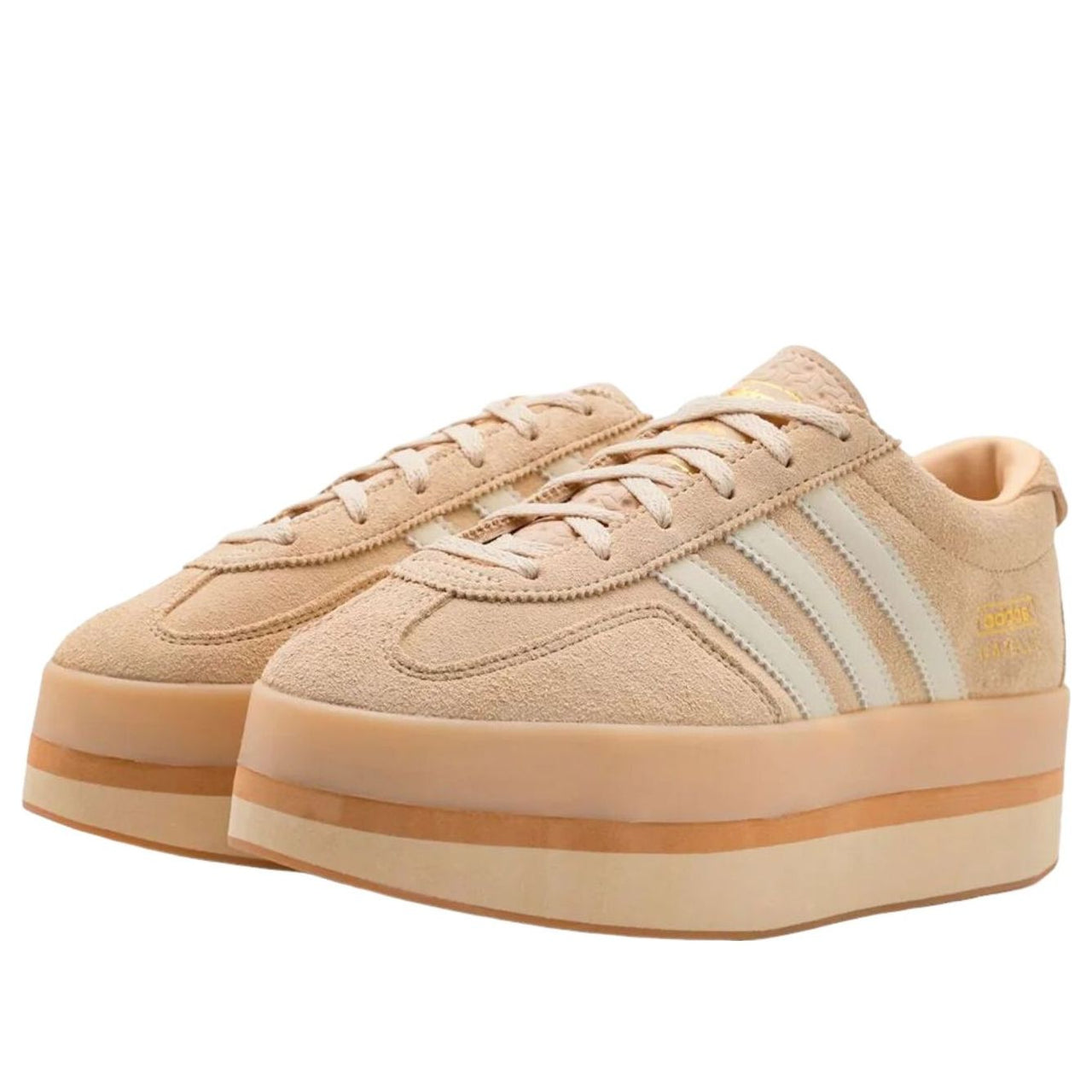 (WMNS) adidas Gazelle Stack 'Sand Strata' JQ7666