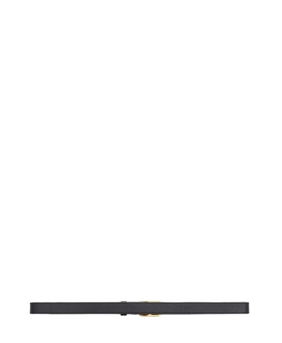 (WMNS) Valentino SS26 Garavani VLogo Singature Belt 'Black' 8W2T0SM7IYR0NO