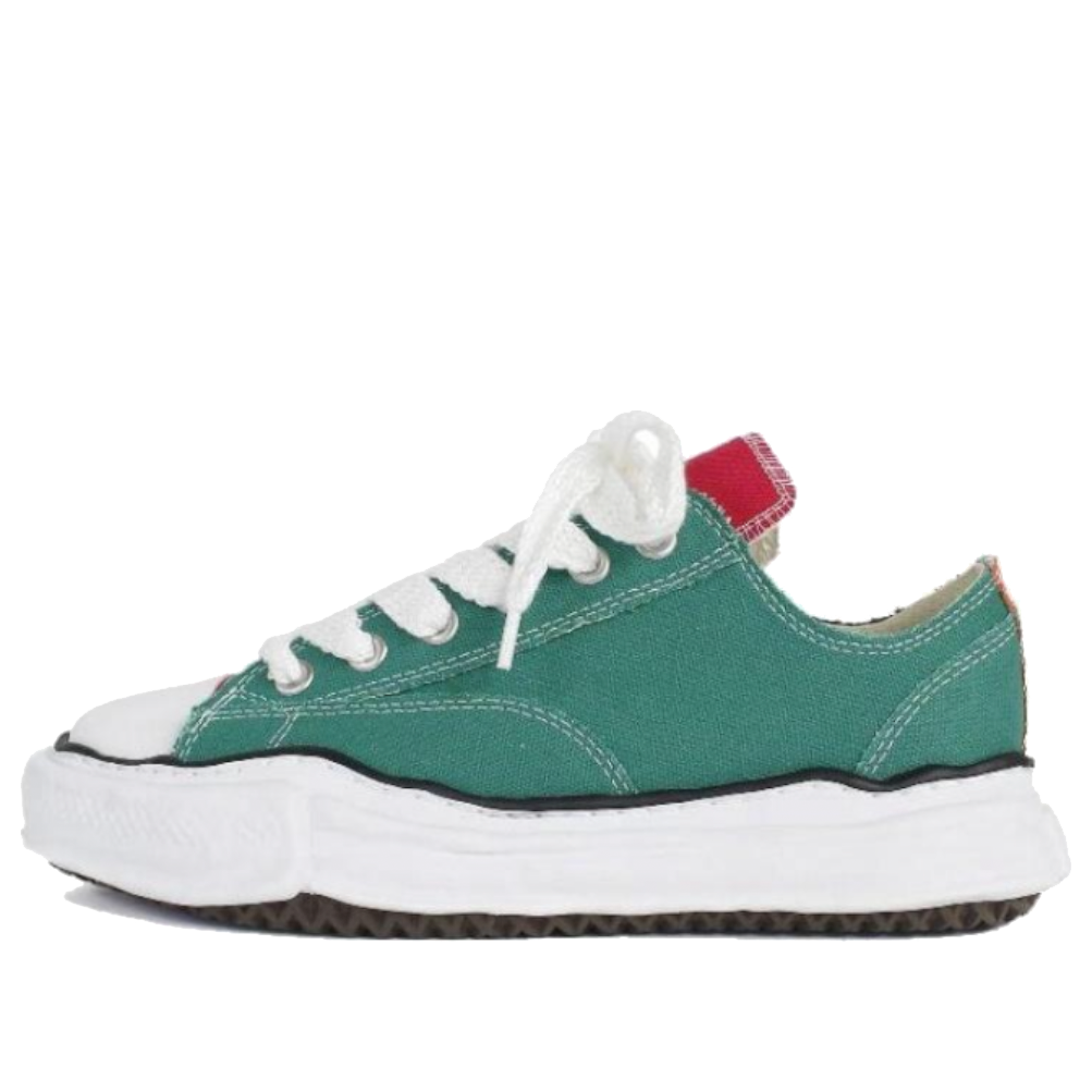 Maison MIHARA YASUHIRO Peterson OG Sole Canvas Low 'Teal Green' A01FW702-TEAL