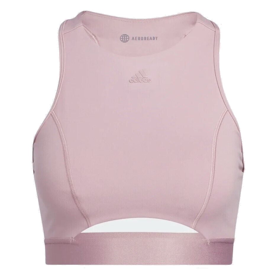 (WMNS) adidas CoreFlow Medium-Support Bra Asia Sizing 'Purple' H56860