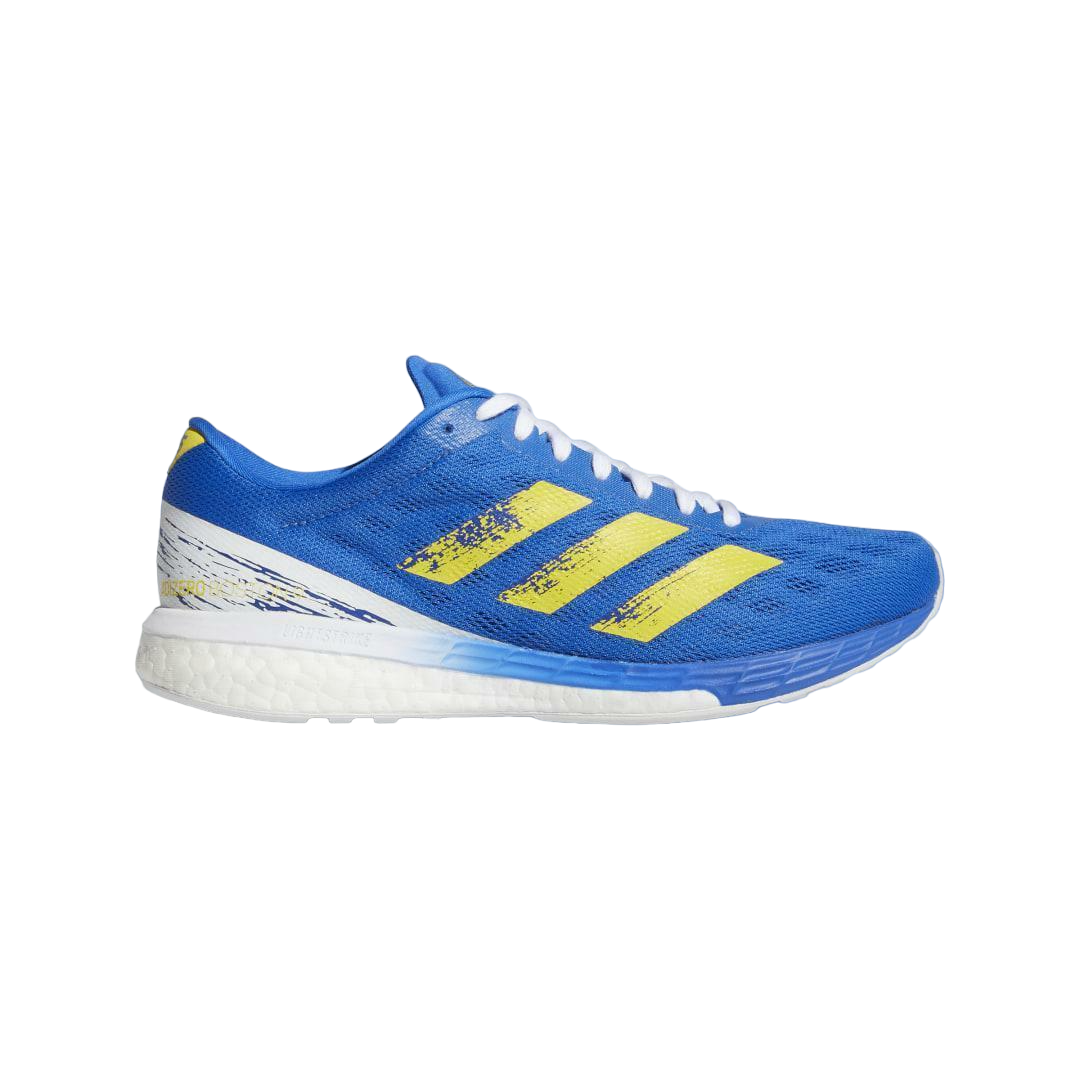 (WMNS) adidas Adizero Boston 9 Marathon 'Blue Yellow' GZ2942
