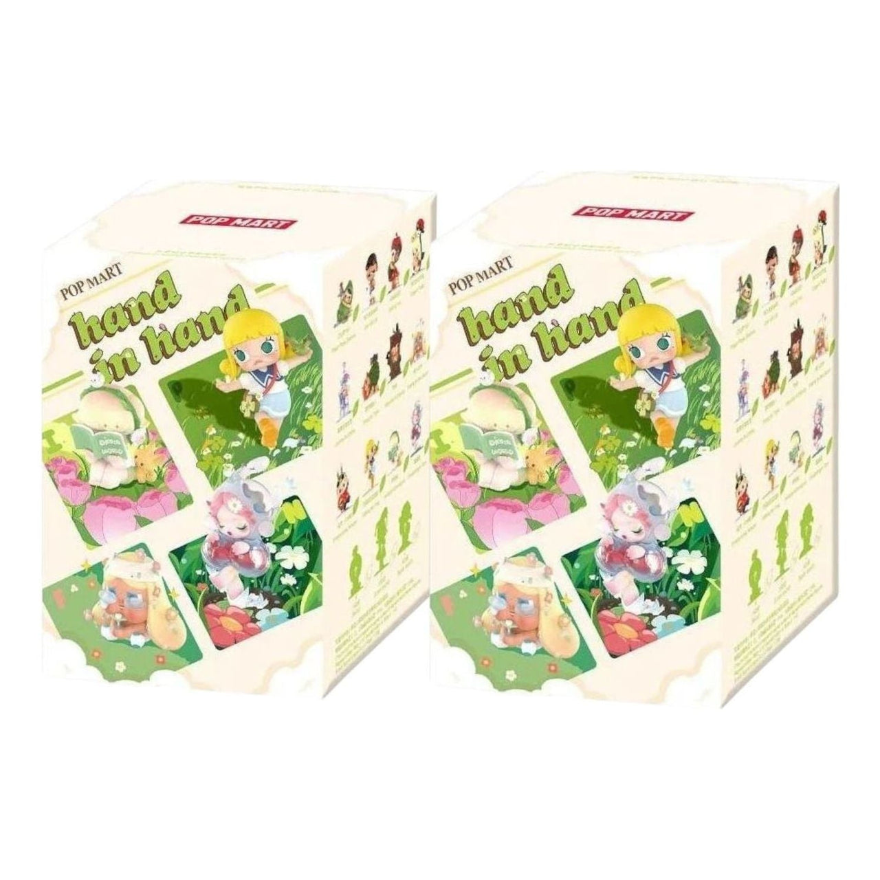 Pop Mart Hand in Hand Figure Sealed Case (2 Blind Boxes) PPMT-2505-0007-859942782