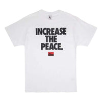 Nike x Stussy Increase the Peace T-Shirt 'White' CU9252-100