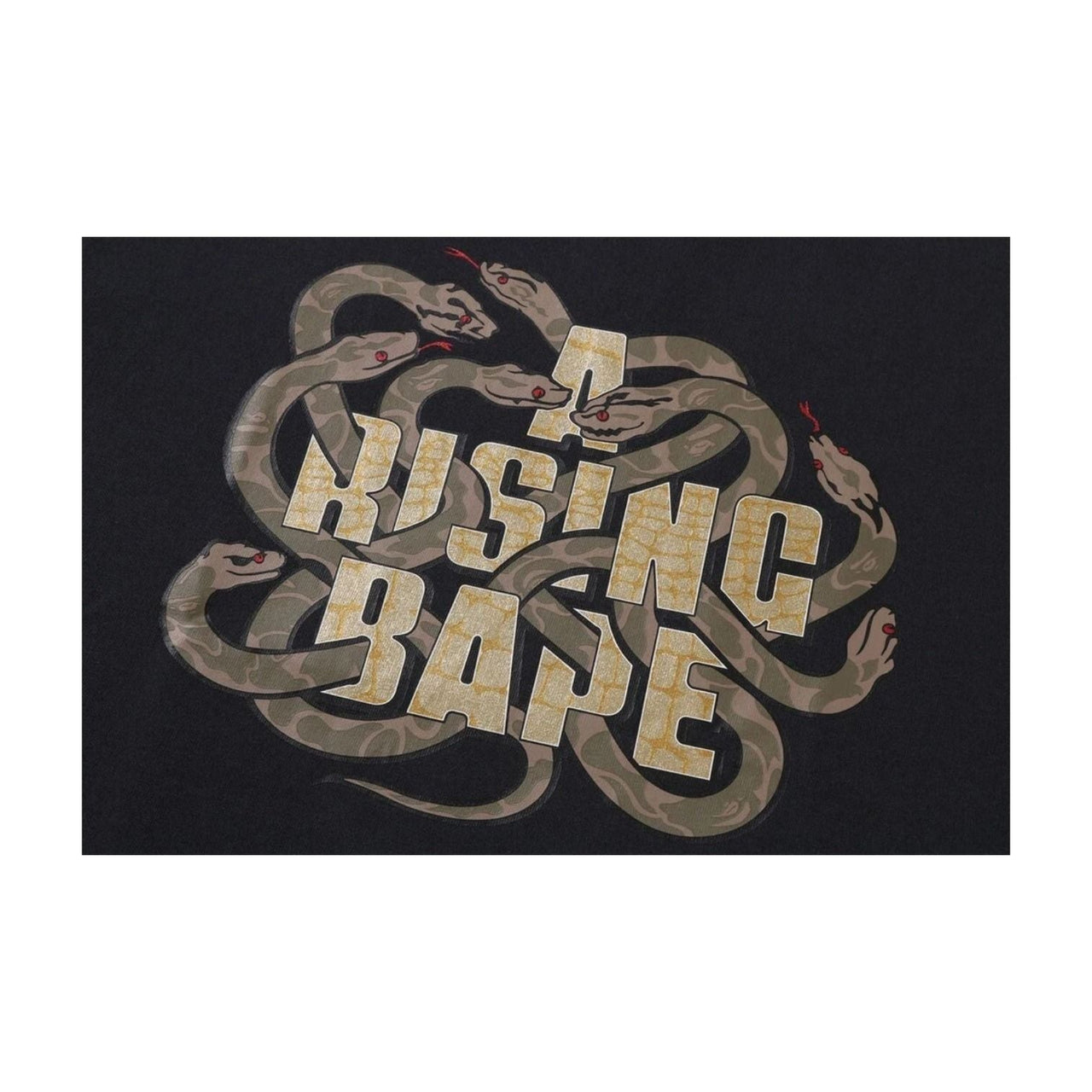 A Bathing Ape Year of Snake T-Shirt 'Black' 1L20-110-001-BLK
