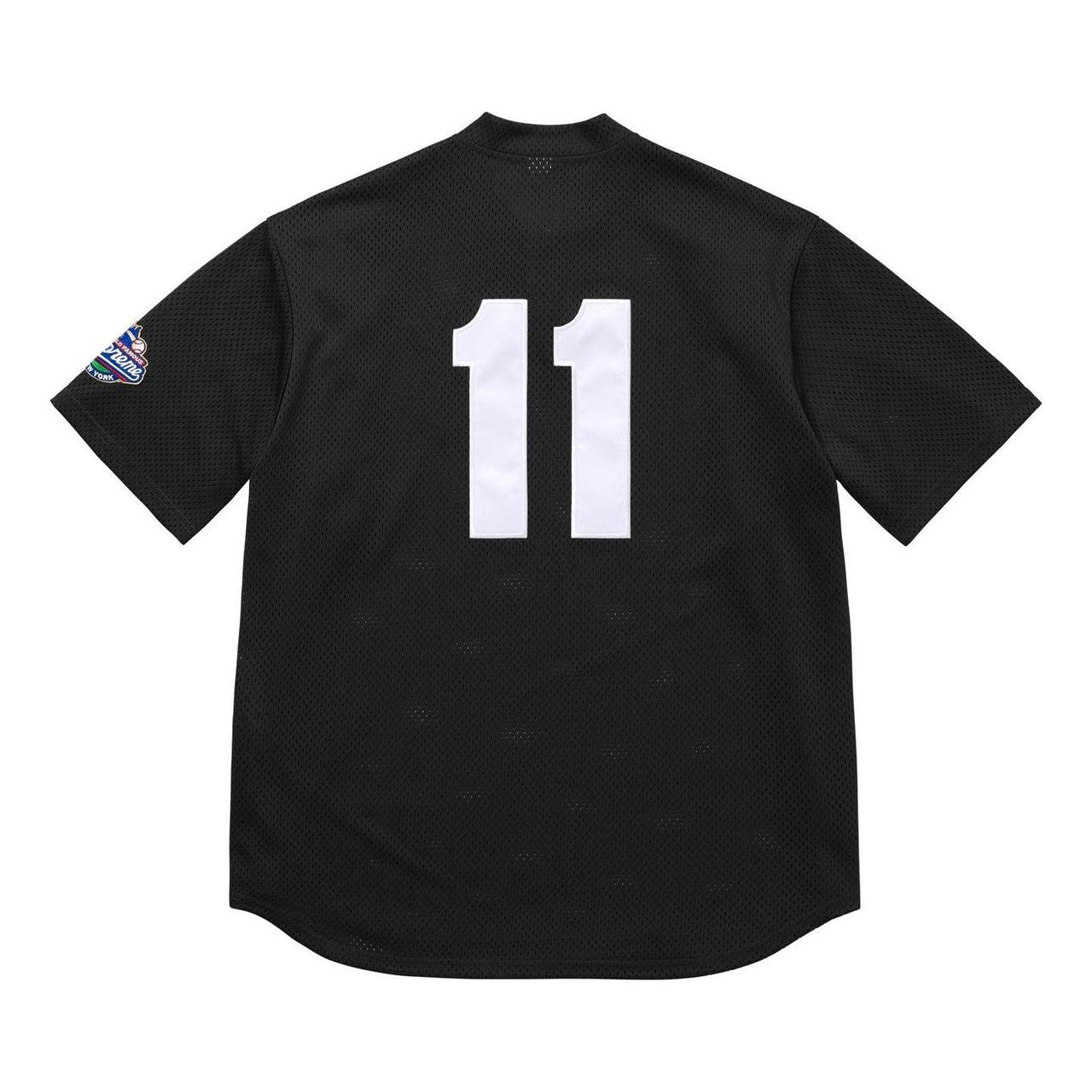 Supreme S Logo Baseball Henley 'Black' SS25KN95-BLACK