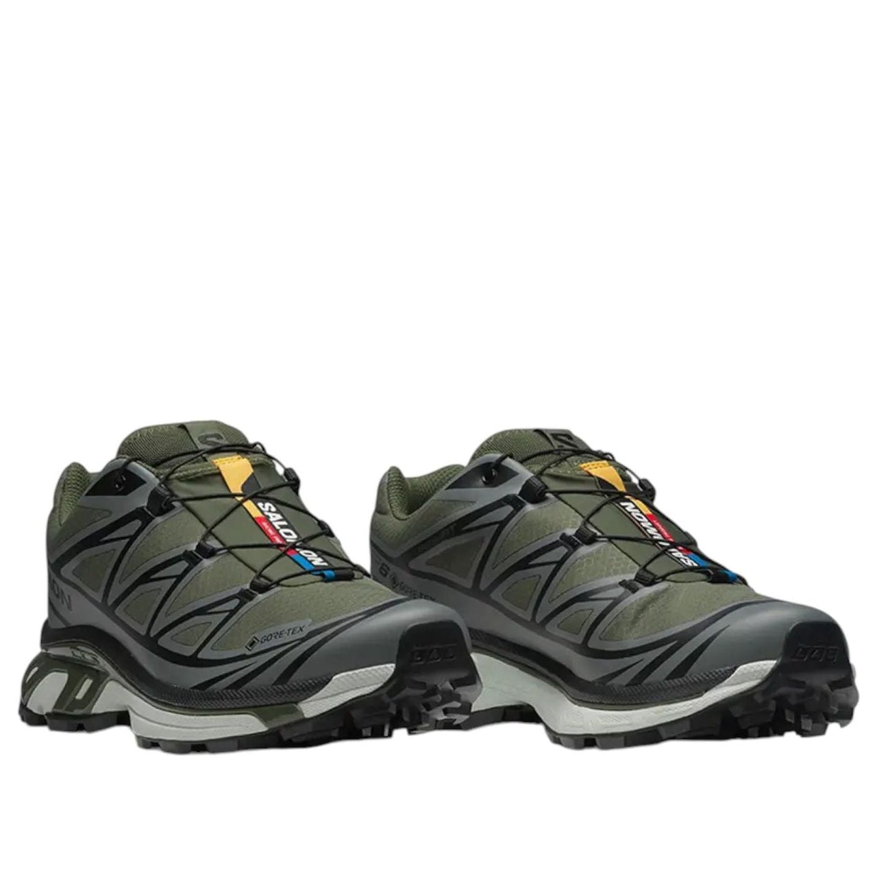 SALOMON XT-6 Gore-Tex 'Olive Night Sedona Sage' 477327