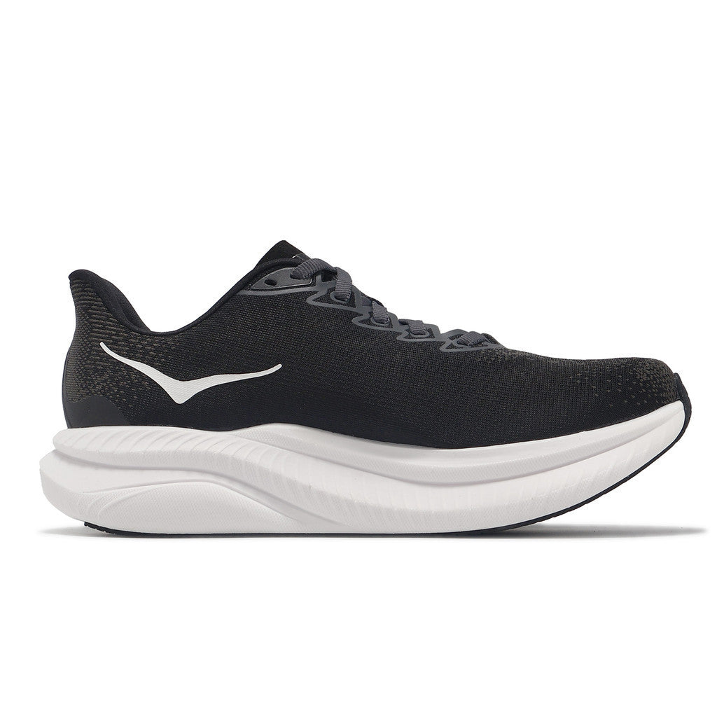 (WMNS) HOKA ONE ONE Mach 6 Wide 'Black White' 1147834-BWHT