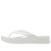 (WMNS) Crocs Baya Platform Flip-Flops 'White' 208395-100