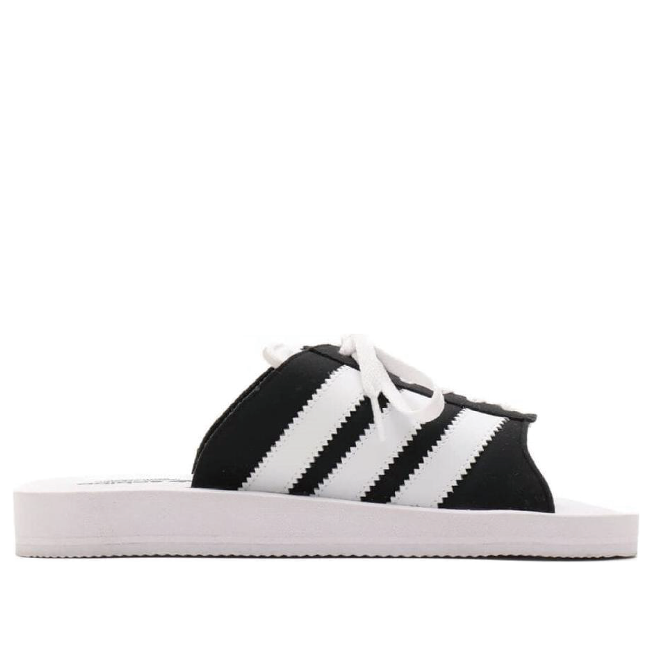 (WMNS) adidas GAZELLE BEACH Slides Asia Sizing 'White Black' JQ7421