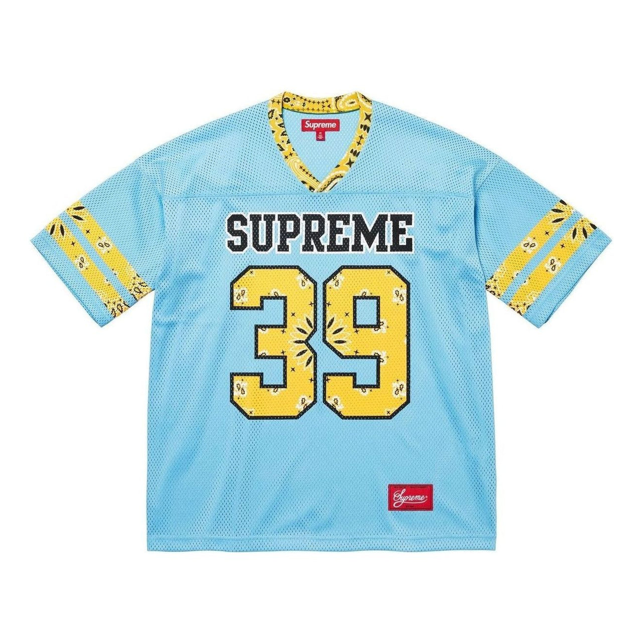 Supreme Bandana Football Jersey 'Blue' SS25KN94-BLUE